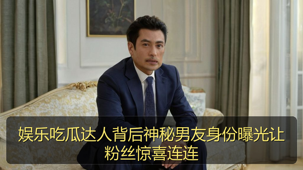 娱乐吃瓜达人背后神秘男友身份曝光让粉丝惊喜连连