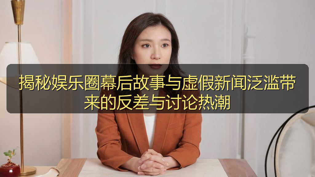 揭秘娱乐圈幕后故事与虚假新闻泛滥带来的反差与讨论热潮