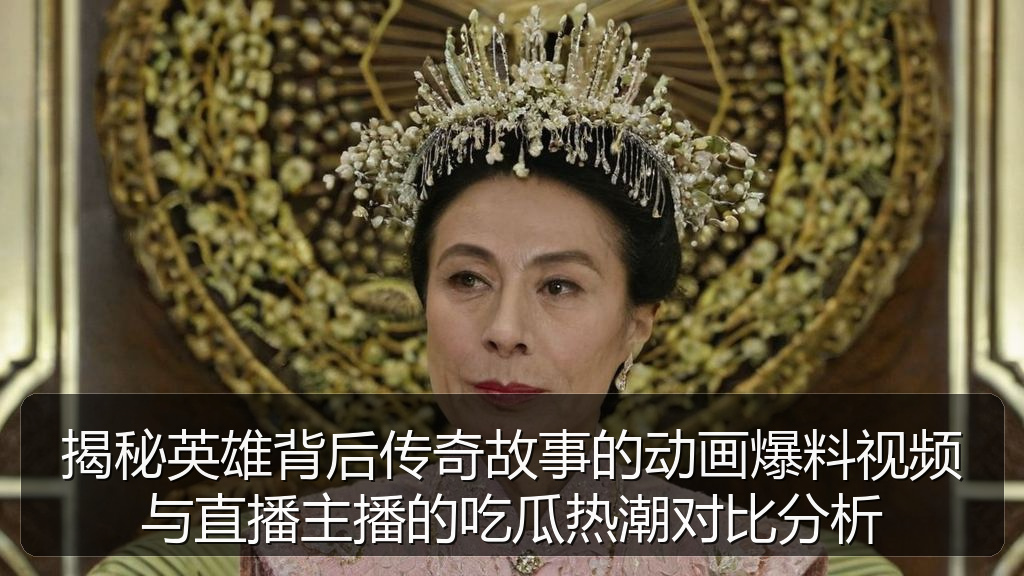 揭秘英雄背后传奇故事的动画爆料视频与直播主播的吃瓜热潮对比分析