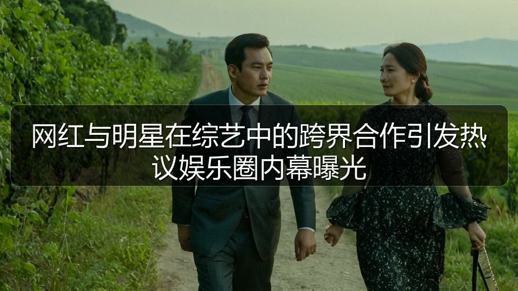 网红与明星在综艺中的跨界合作引发热议娱乐圈内幕曝光