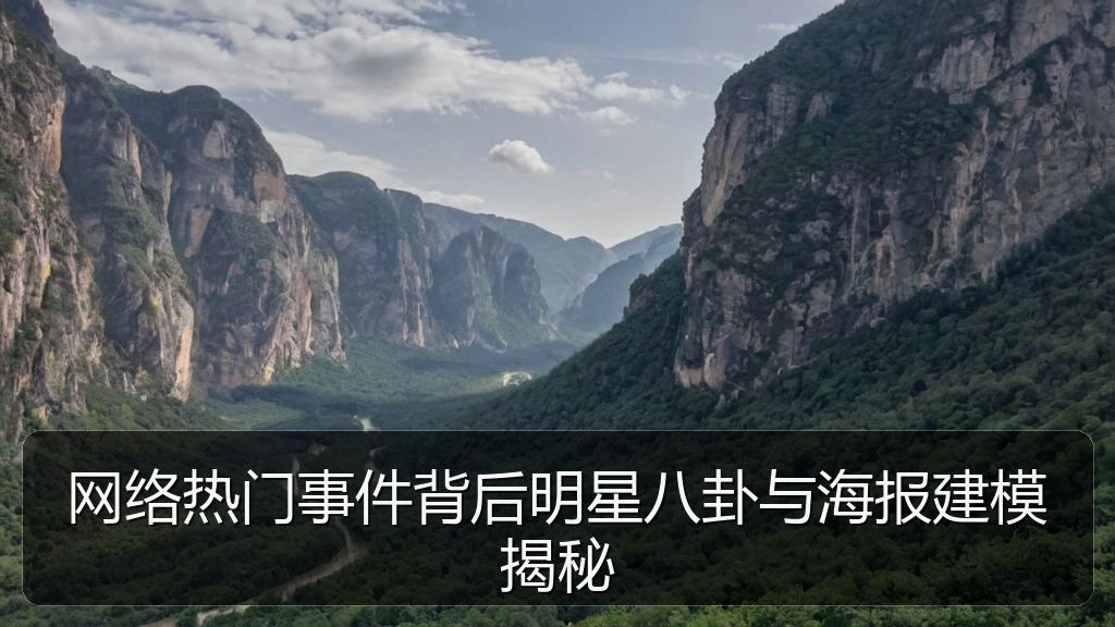 网络热门事件背后明星八卦与海报建模揭秘