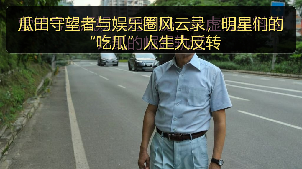 瓜田守望者与娱乐圈风云录,明星们的“吃瓜”人生大反转