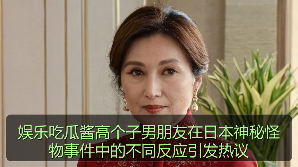 娱乐吃瓜酱高个子男朋友在日本神秘怪物事件中的不同反应引发热议