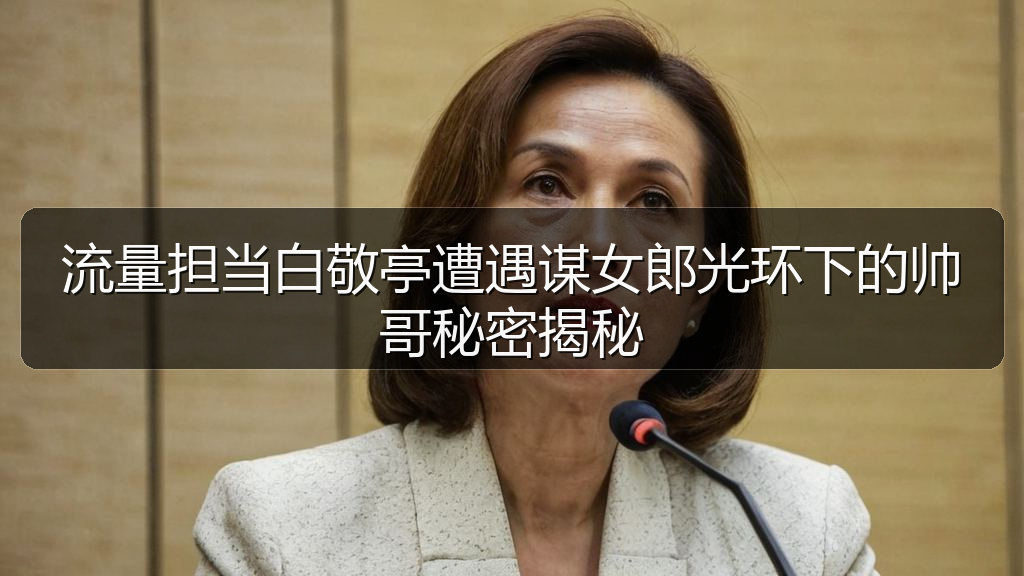 黑料网曝大瓜每日大赛 - 流量担当白敬亭遭遇谋女郎光环下的帅哥秘密揭秘