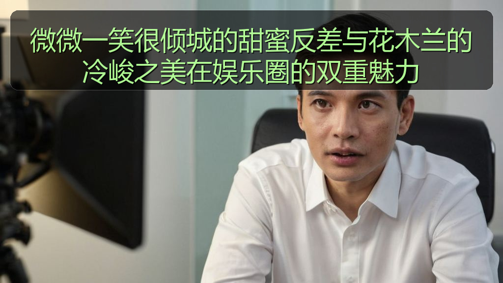 微微一笑很倾城的甜蜜反差与花木兰的冷峻之美在娱乐圈的双重魅力