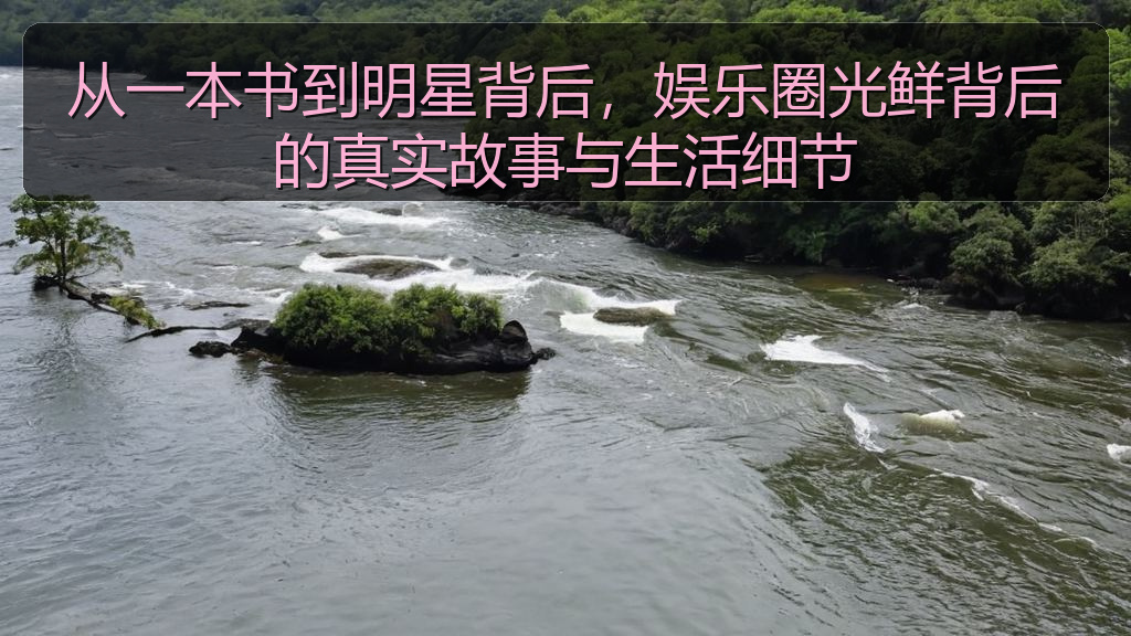 从一本书到明星背后，娱乐圈光鲜背后的真实故事与生活细节